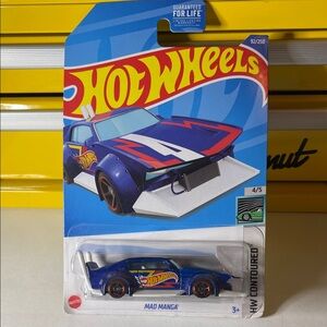 Hot Wheels Mad Manga Blue Toy Car